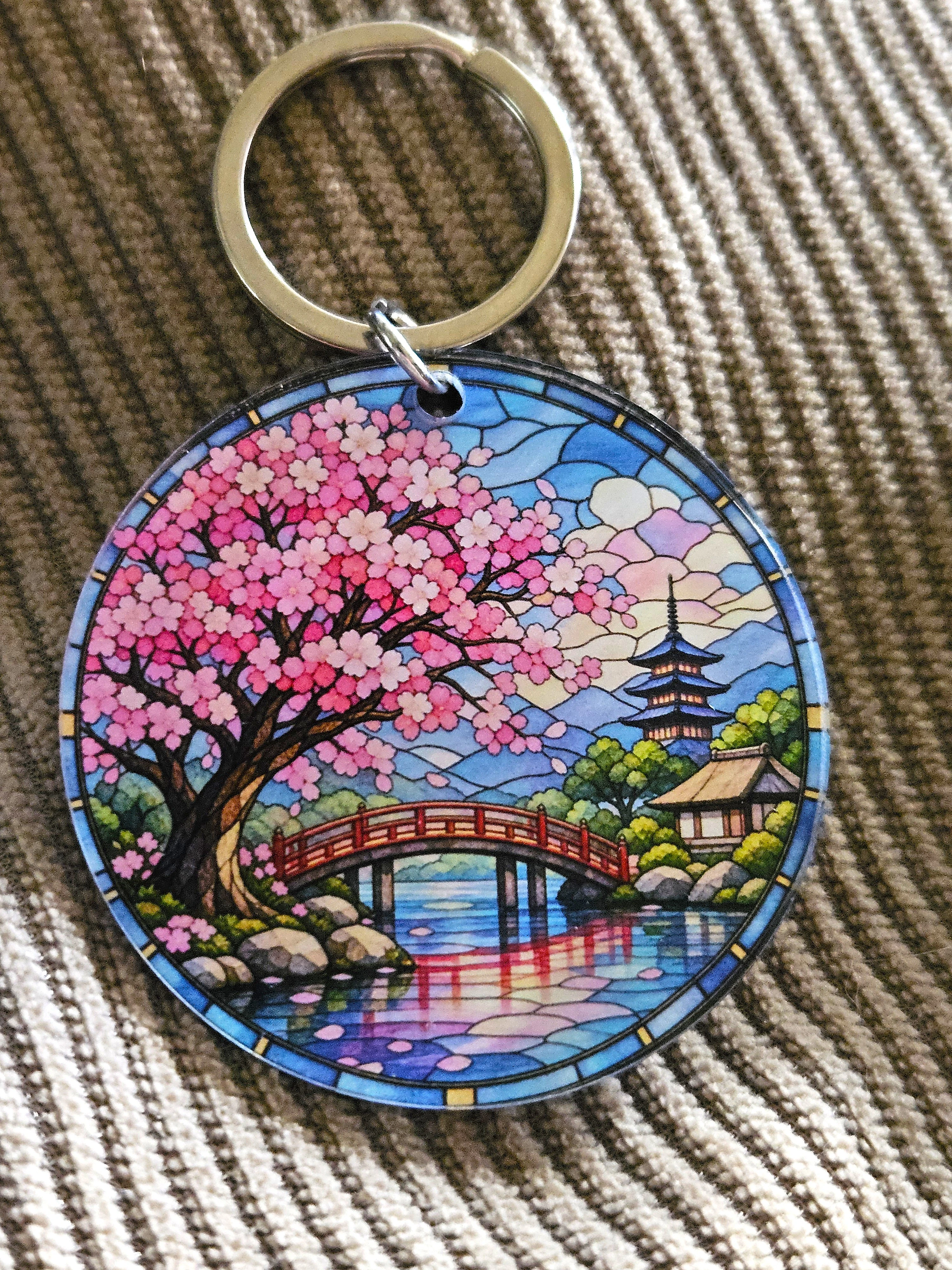Stained glass Japan style