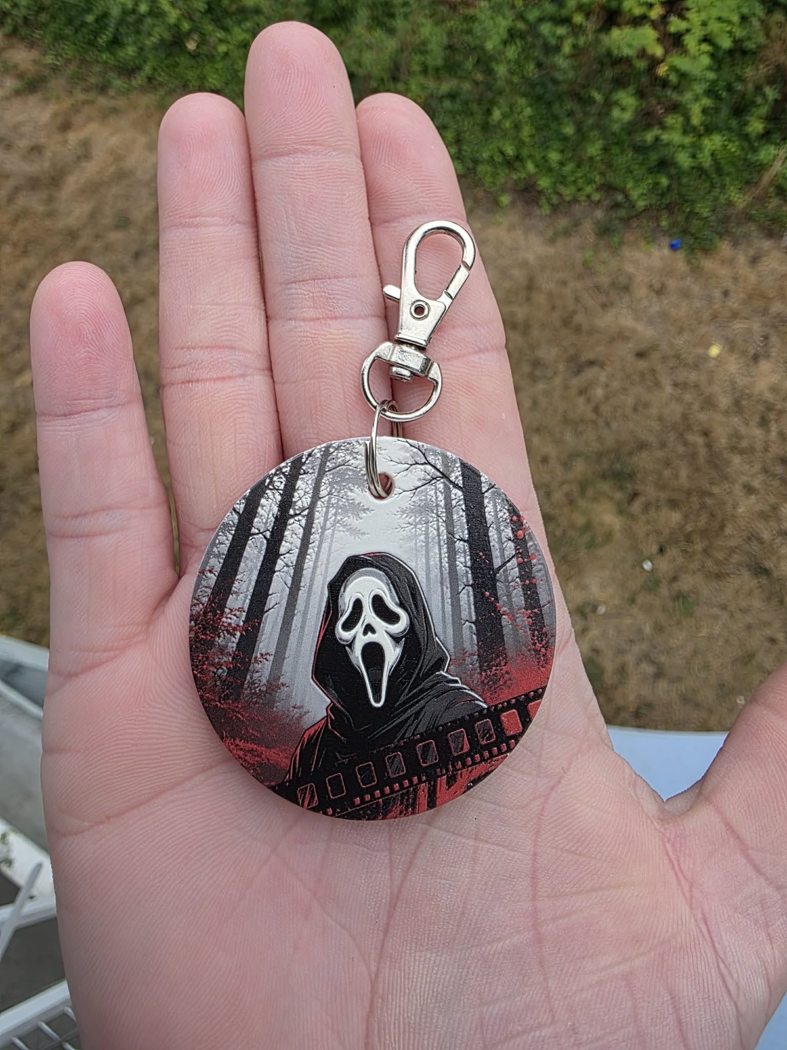 Ghostface Keychain